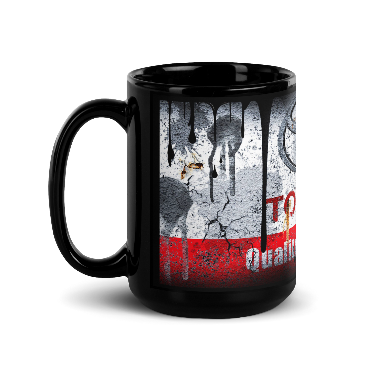 Black glossy Mug - Toyota