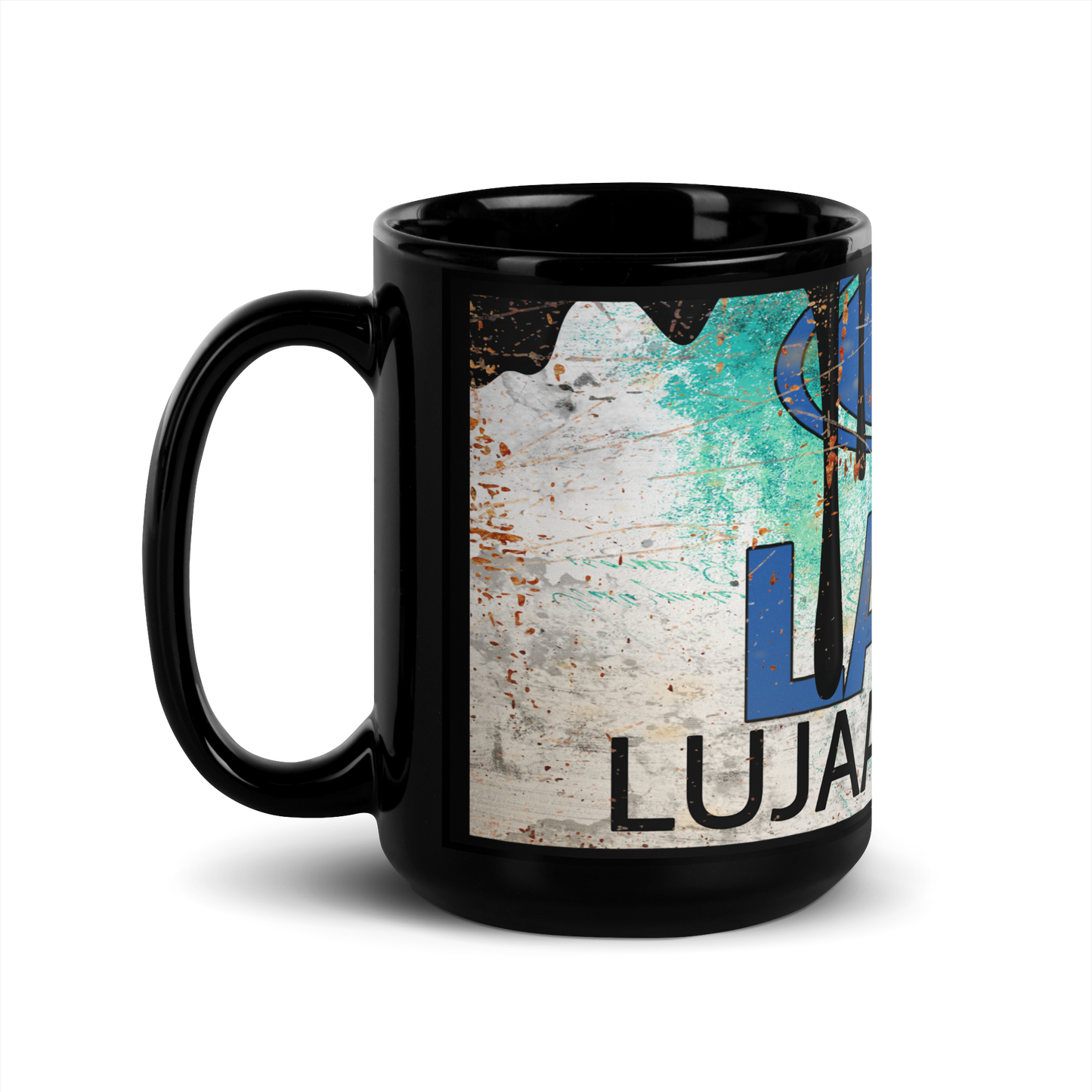 Black glossy Mug - Lada