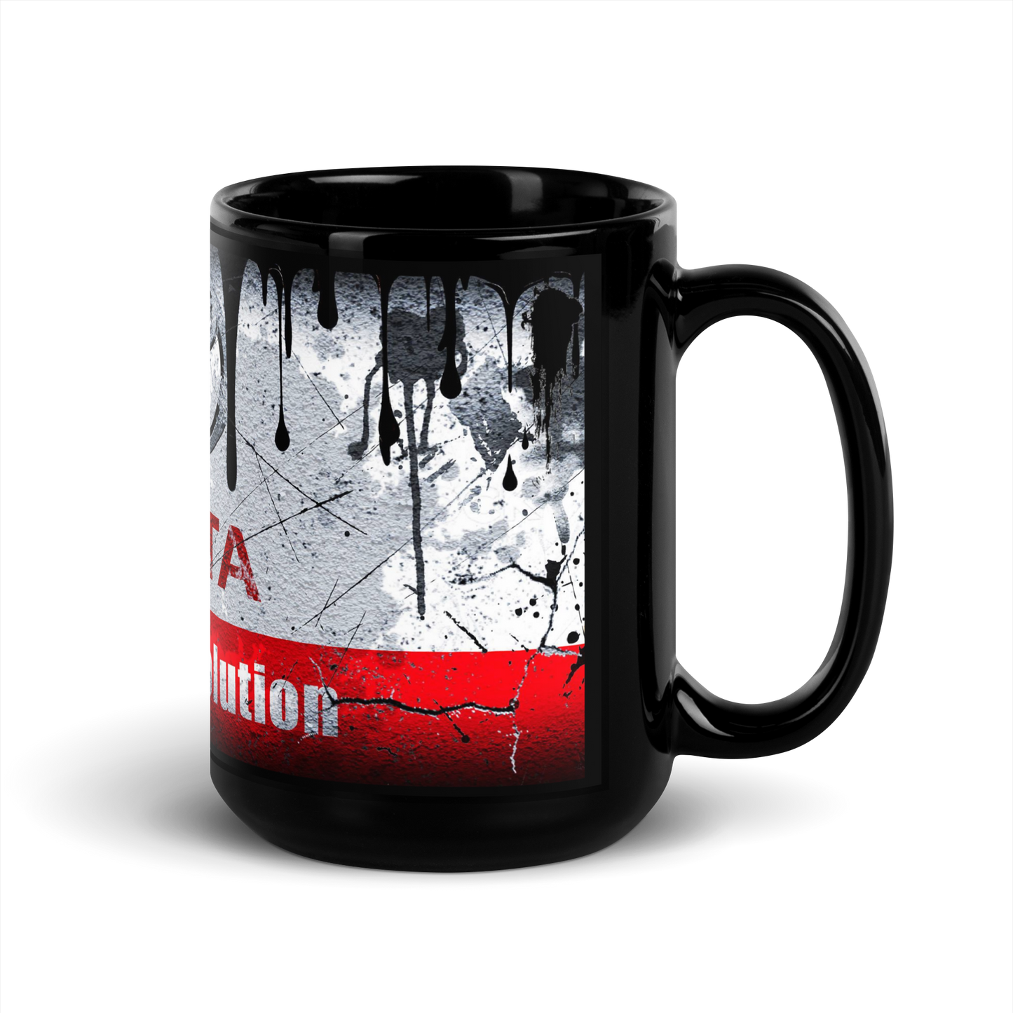 Black glossy Mug - Toyota