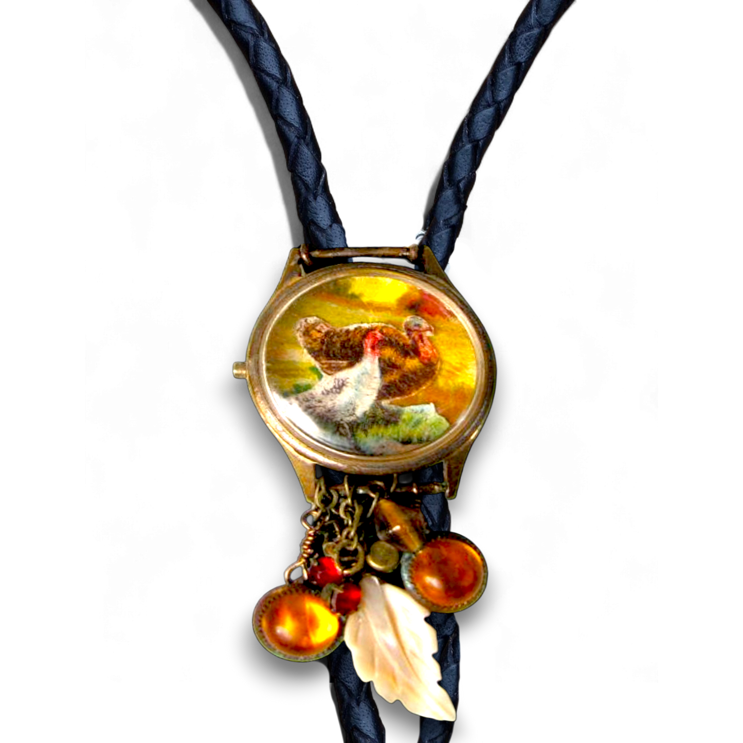 Rannekello miesten bolo-solmio rintakoru vintage steampunk