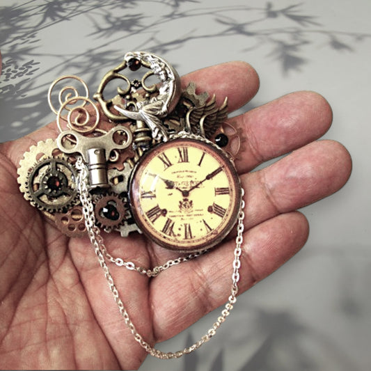 Rannekello hiuskoristeet vintage steampunk