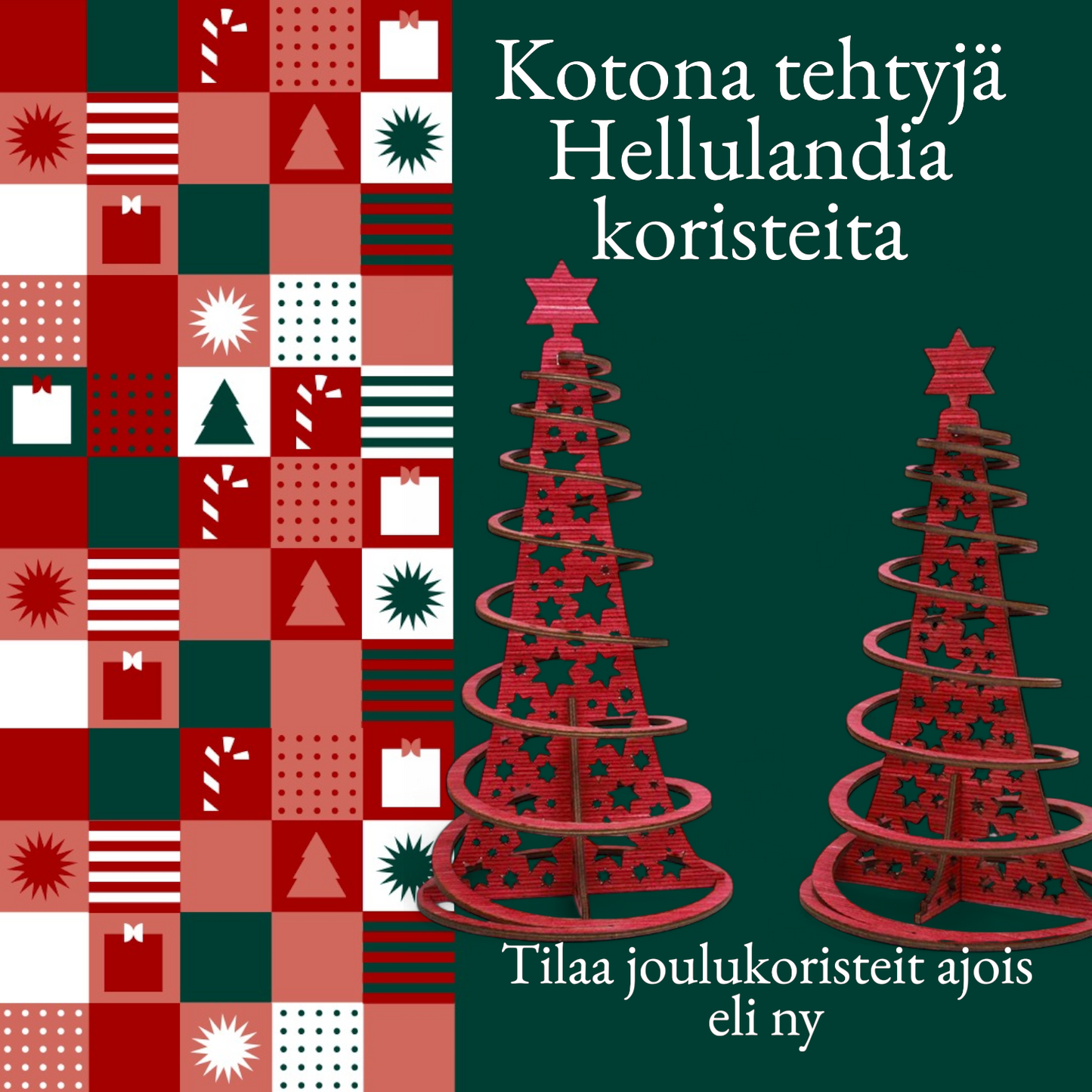 Joulukoriste vanerikuusi