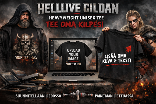 Räätälöi oma HELLLIVE Gildan Heavyweight Unisex Tee.