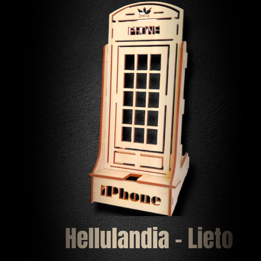 Puhelin telineet Vanerista - Liedossa tehtyjä