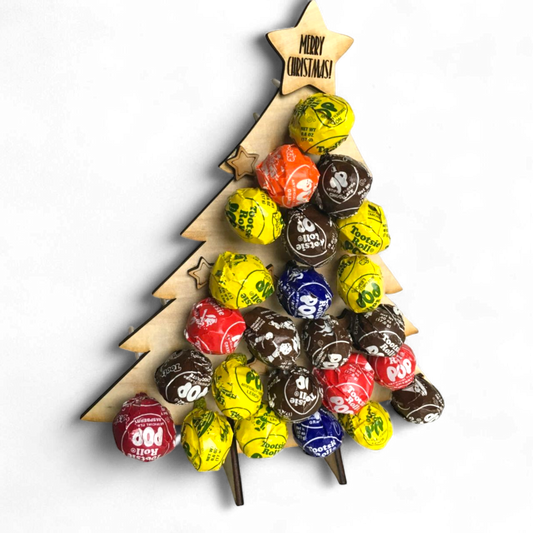 Joulukalenteri Joulukoriste vanerikuusi