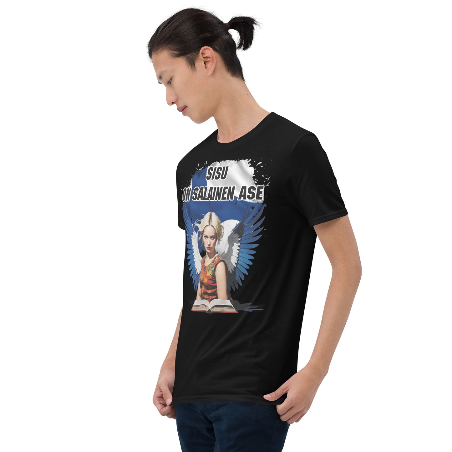 Short-Sleeve Unisex T-Shirt - sisu on salainen ase