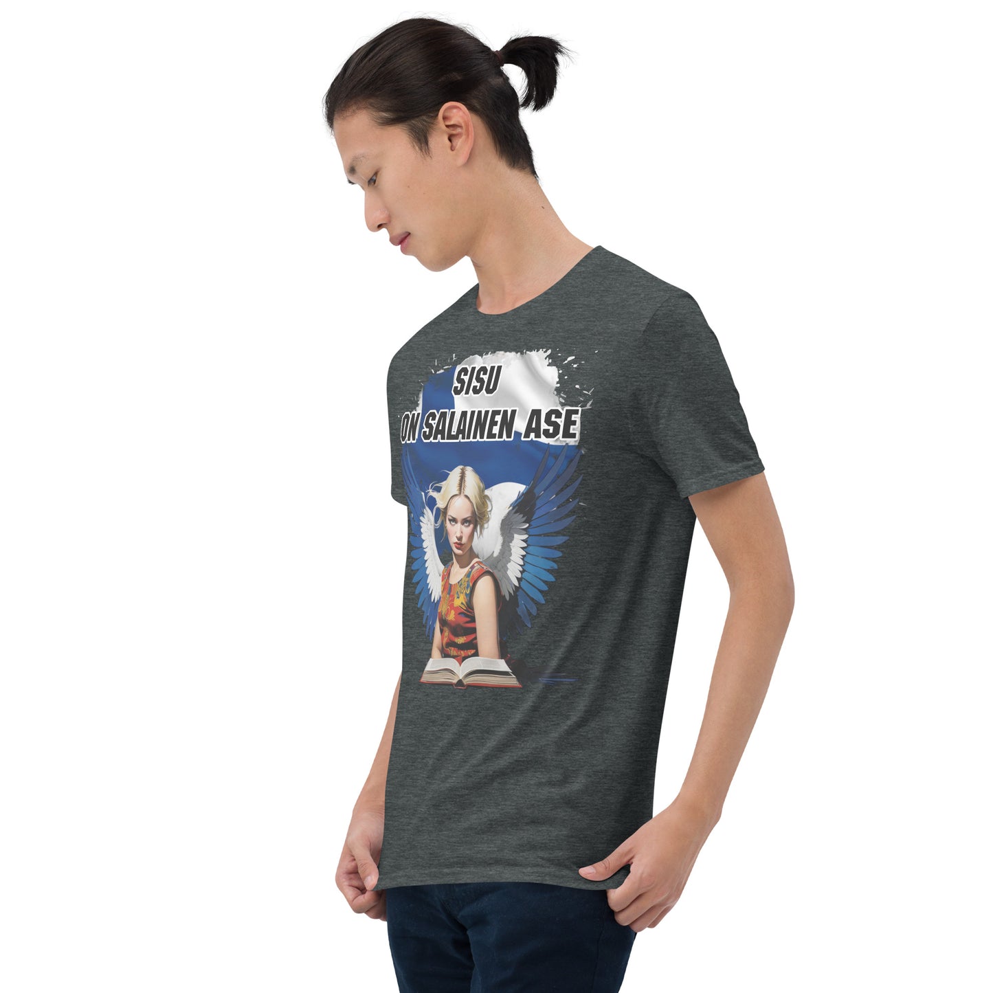 Short-Sleeve Unisex T-Shirt - sisu on salainen ase