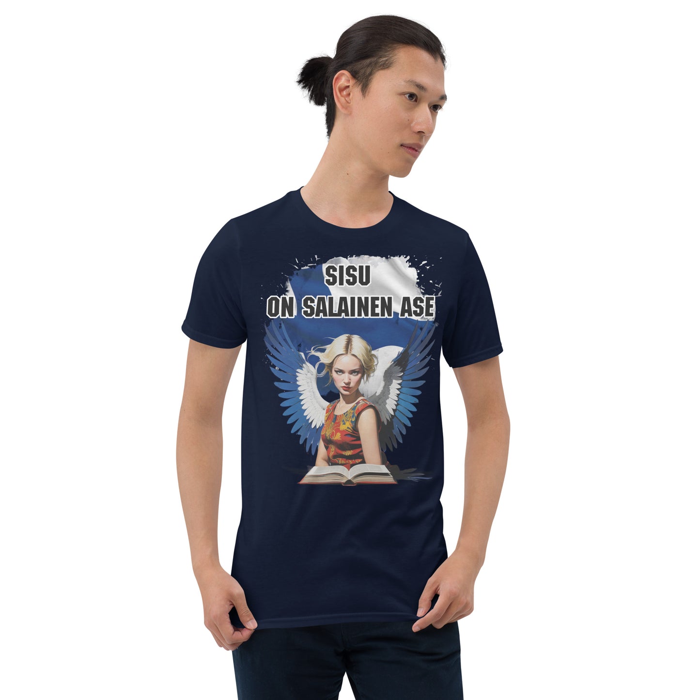 Short-Sleeve Unisex T-Shirt - sisu on salainen ase