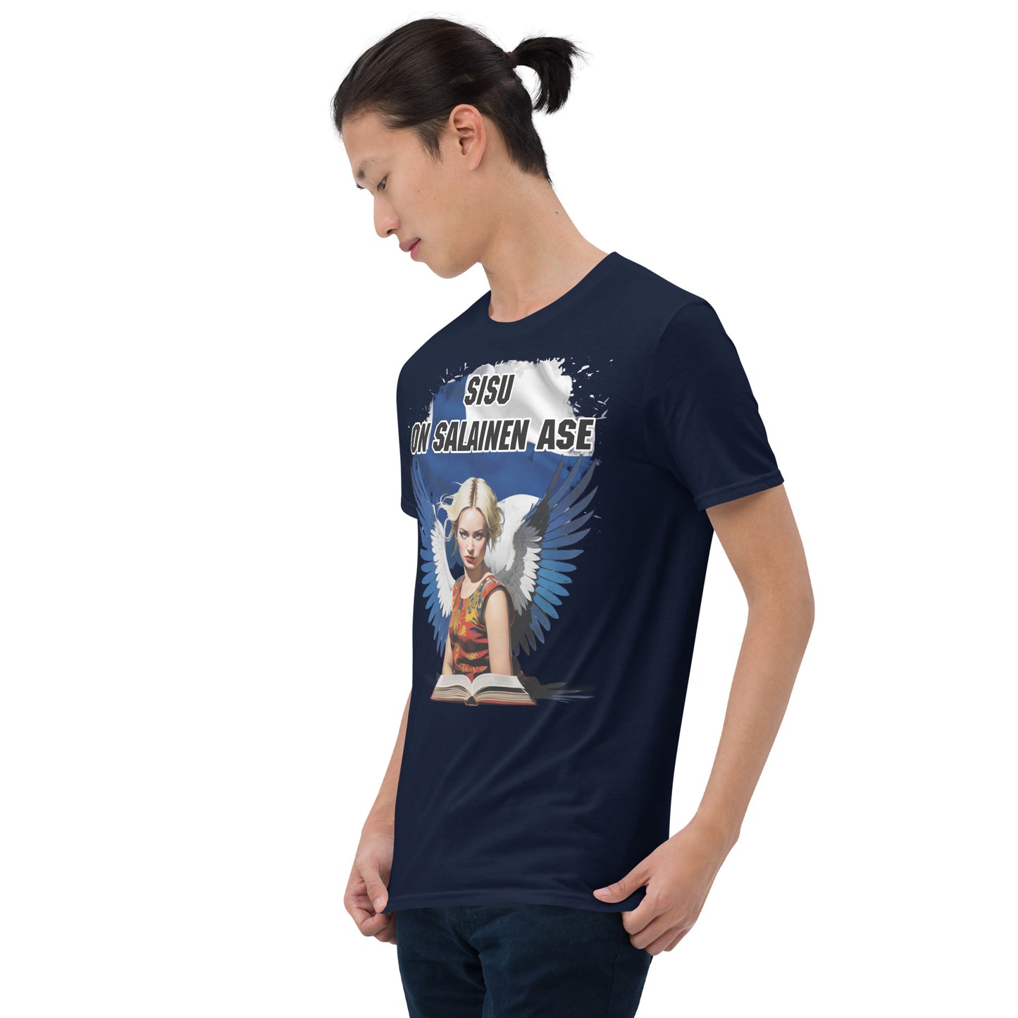 Short-Sleeve Unisex T-Shirt - sisu on salainen ase