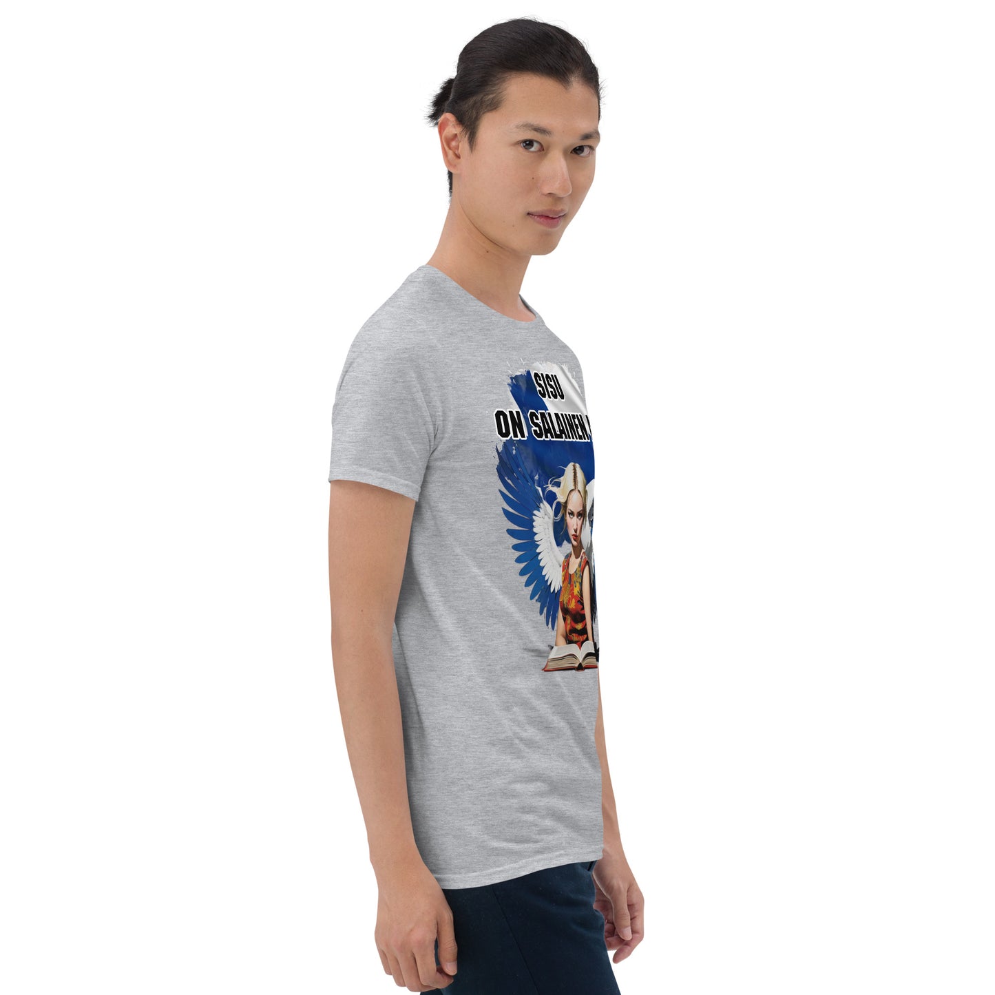 Short-Sleeve Unisex T-Shirt - sisu on salainen ase