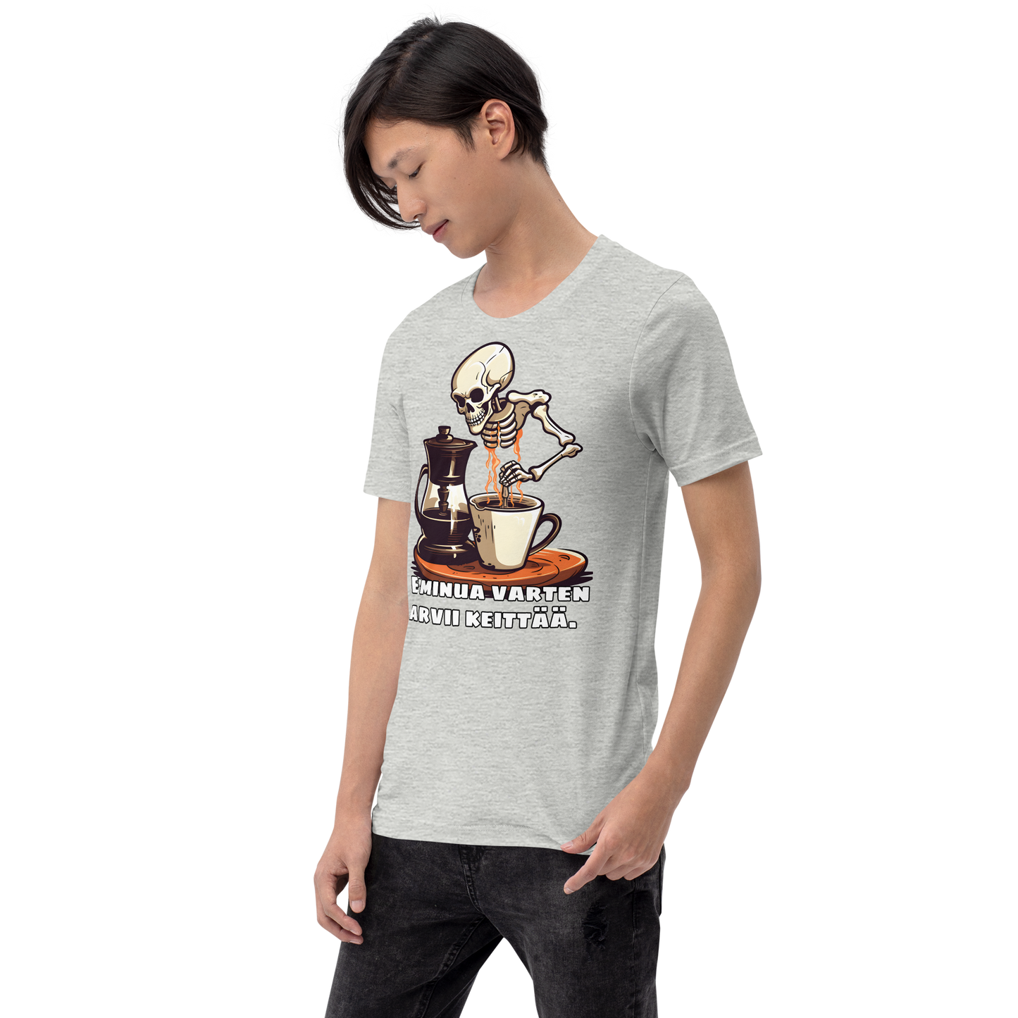 Unisex t--paita - ei minua varten tarvii keittää