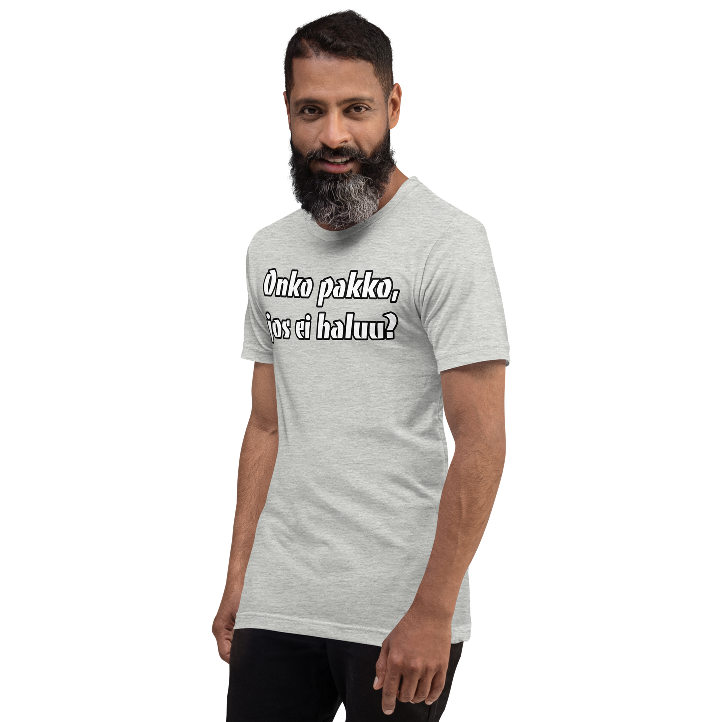 Unisex t-paita - onko pallko jos ei haluu