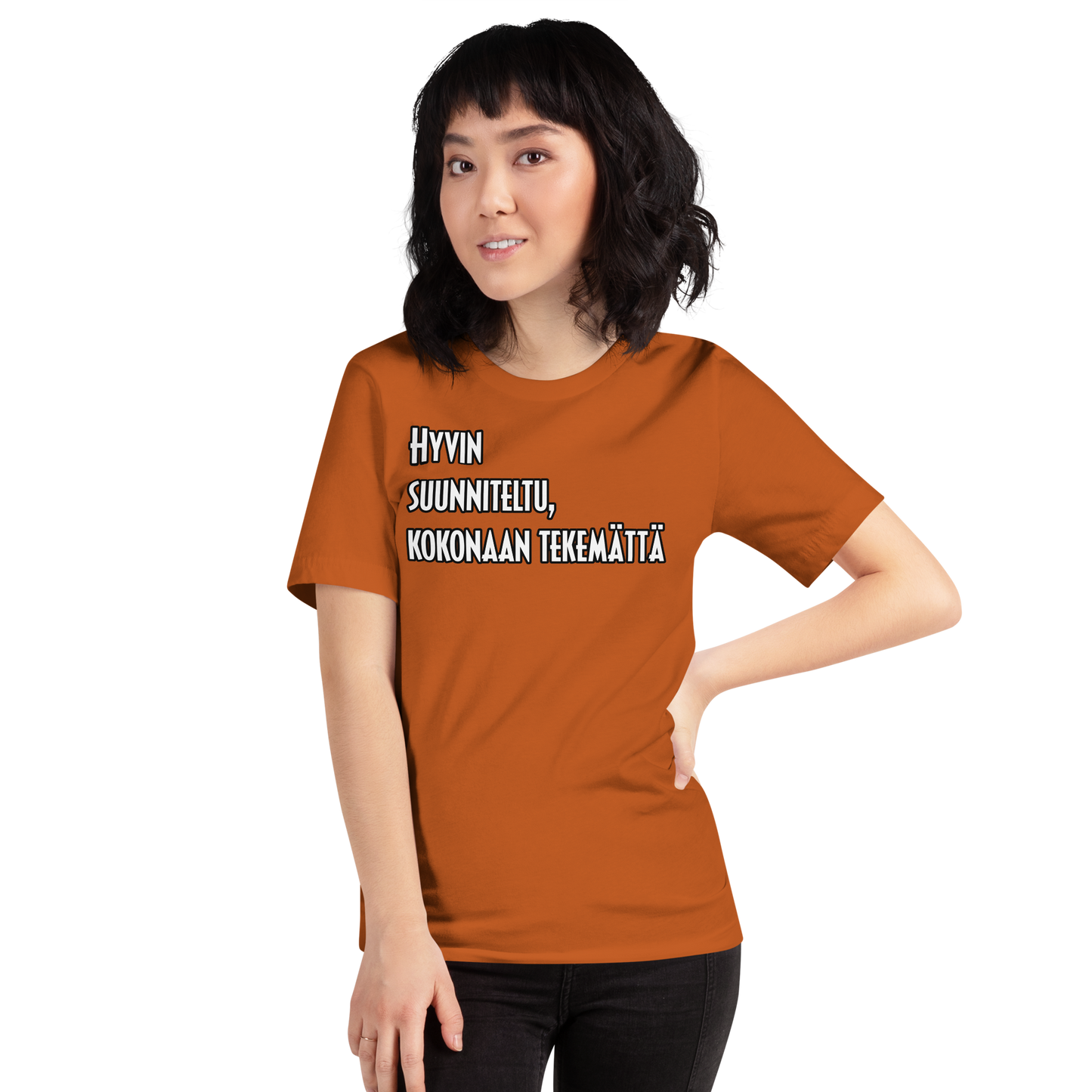 Unisex t-paita - Hyvin suunniteltu, kokonaan tekemättä