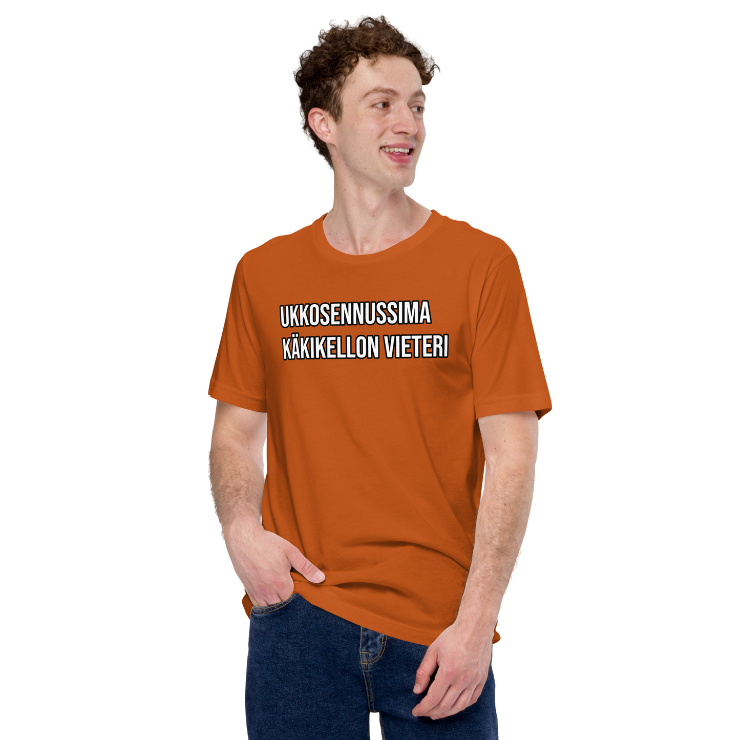 Unisex t-paita - ukkosennussima käkikellon vieteri