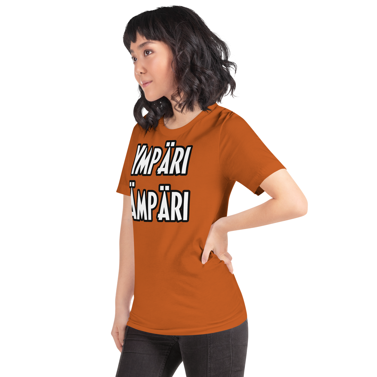 Unisex t-paita - ympäri ämpäri