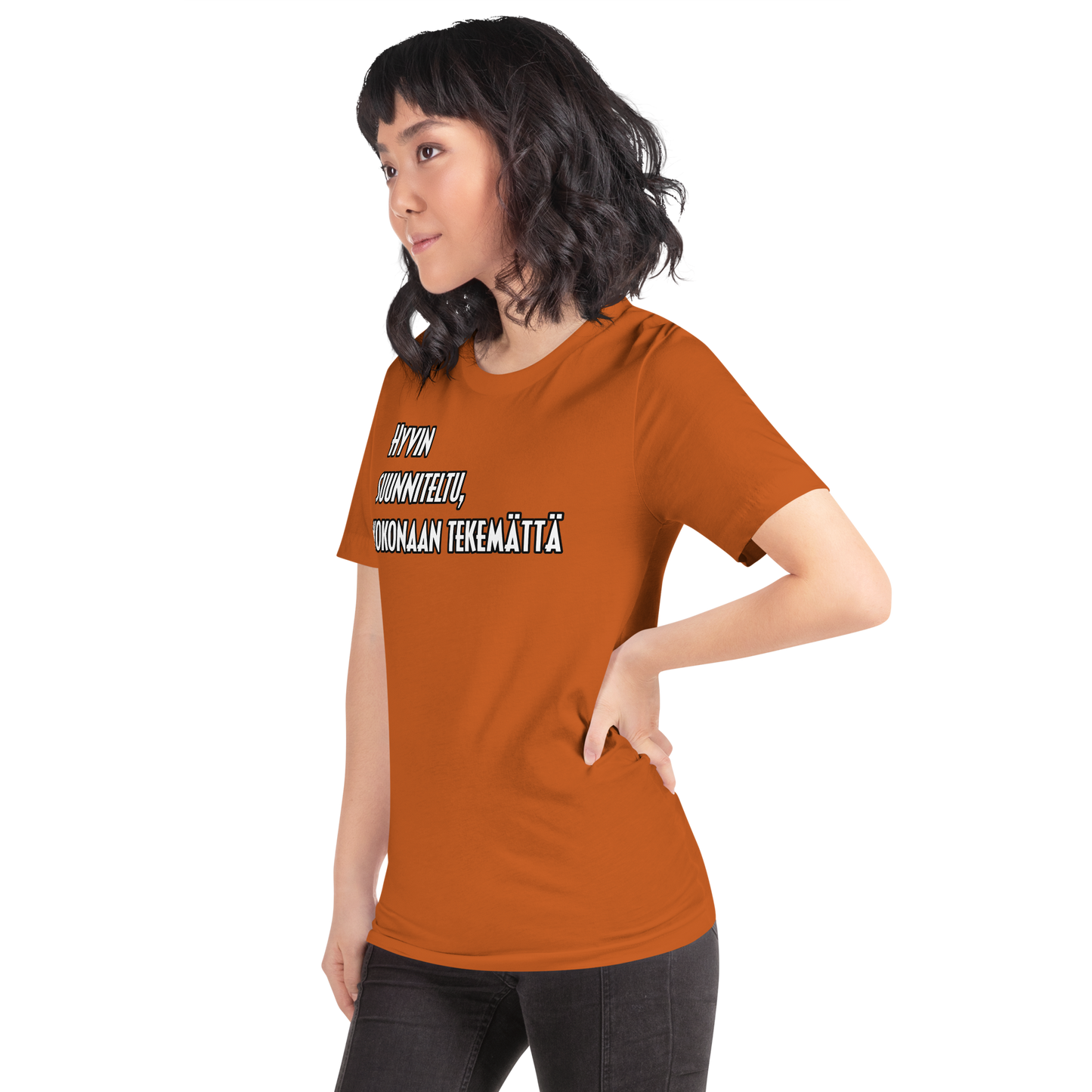 Unisex t-paita - Hyvin suunniteltu, kokonaan tekemättä