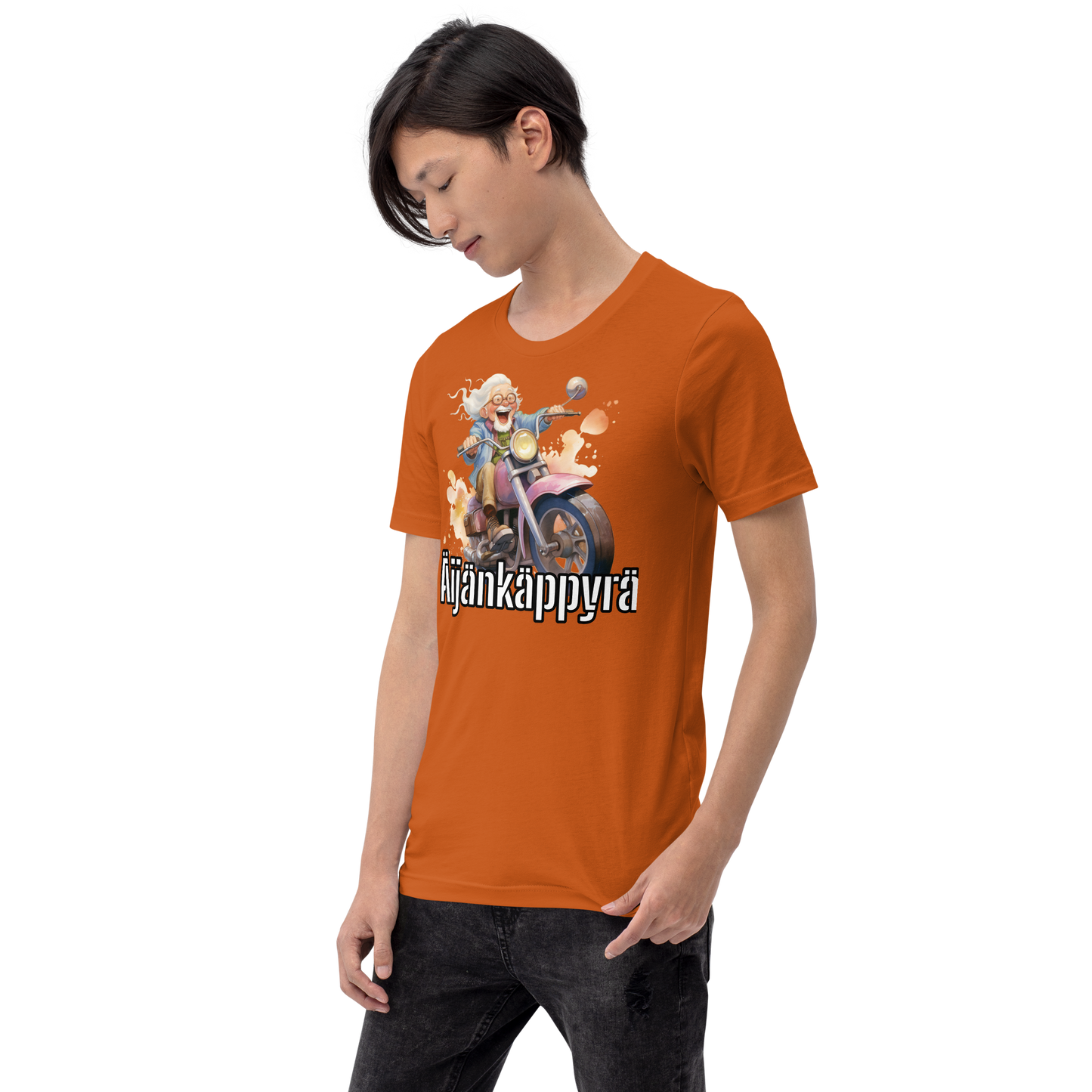 Unisex t-shirt - nerd curl