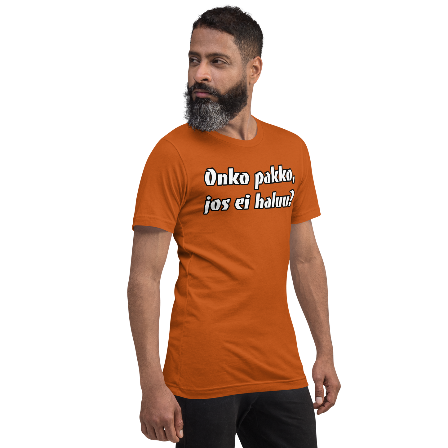 Unisex t-paita - onko pallko jos ei haluu