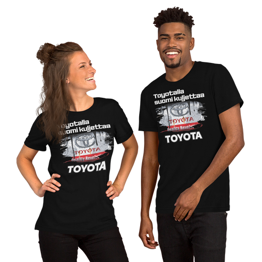 Unisex t-shirt - Finland transports with Toyota