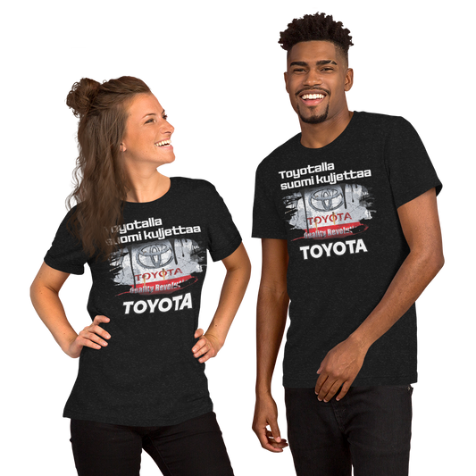 Unisex t-shirt - Finland transports with Toyota