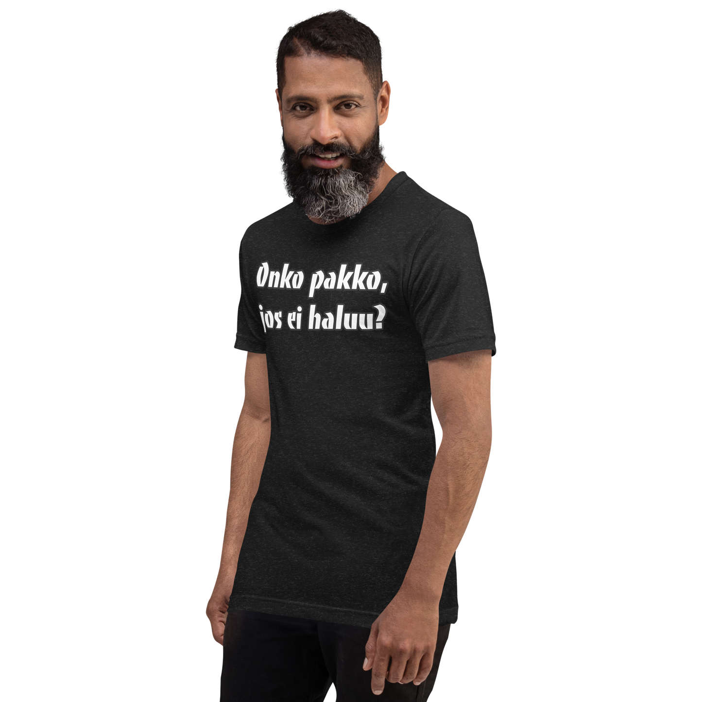 Unisex t-paita - onko pallko jos ei haluu
