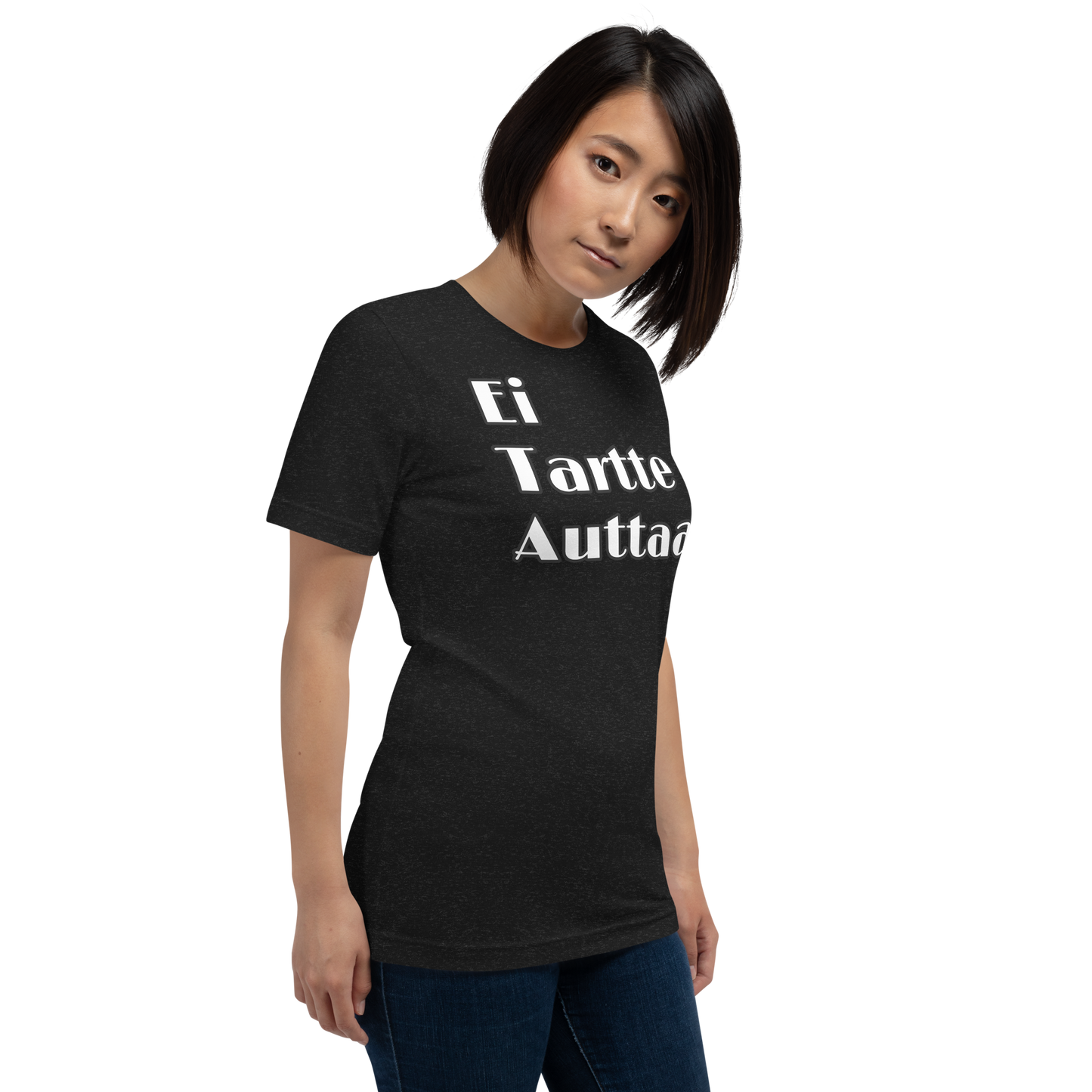 Unisex t-paita - ei tartte auttaa