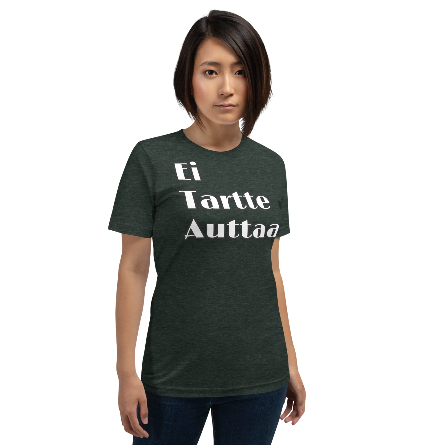 Unisex t-paita - ei tartte auttaa