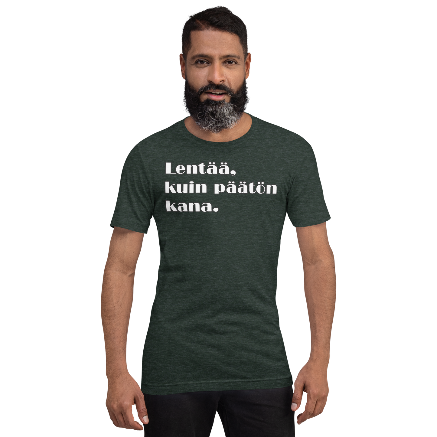 Unisex t-paita - Lentää, kuin päätön kana.