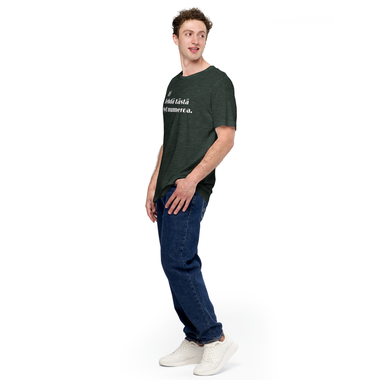 Unisex t-shirt - don't make this a number now
