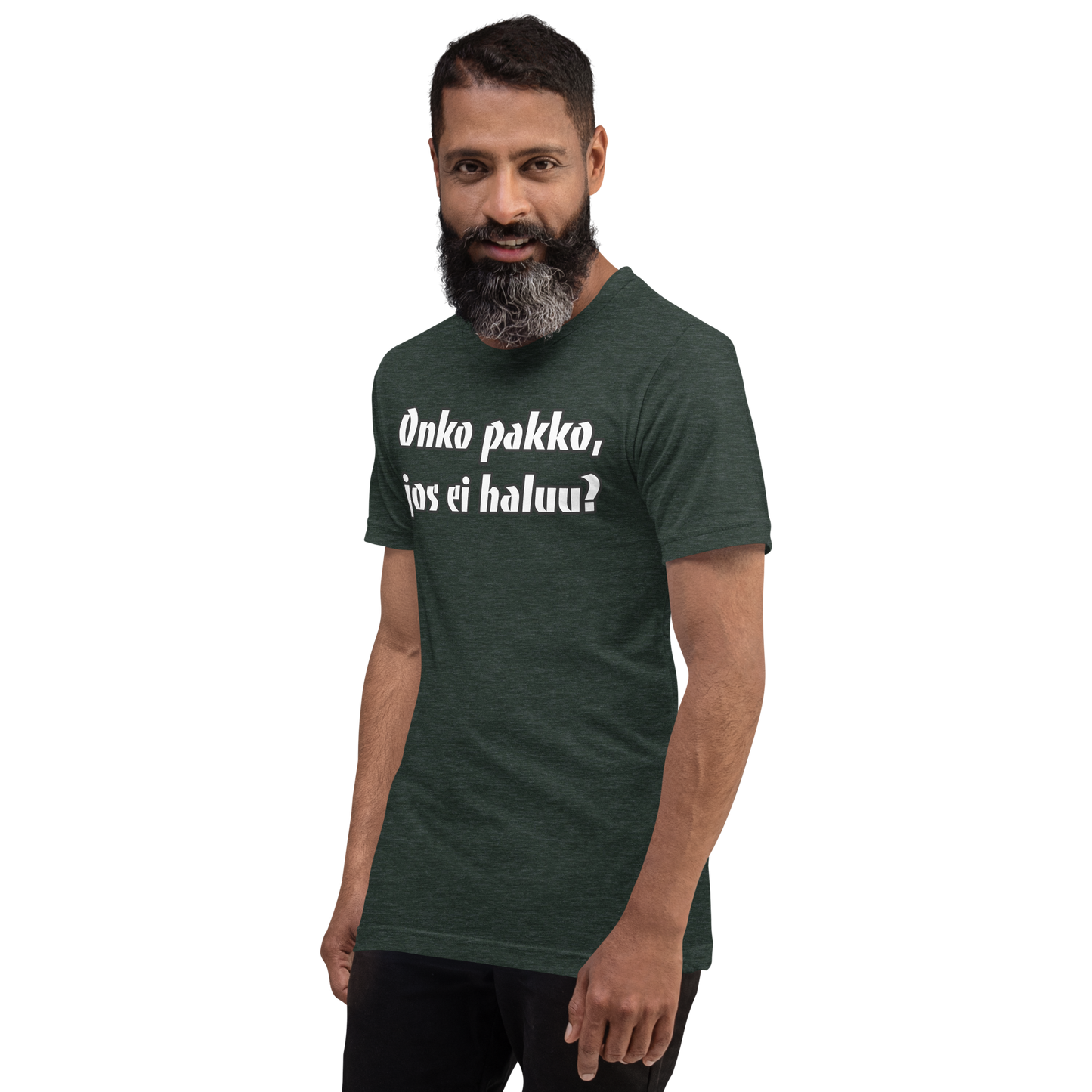 Unisex t-paita - onko pallko jos ei haluu