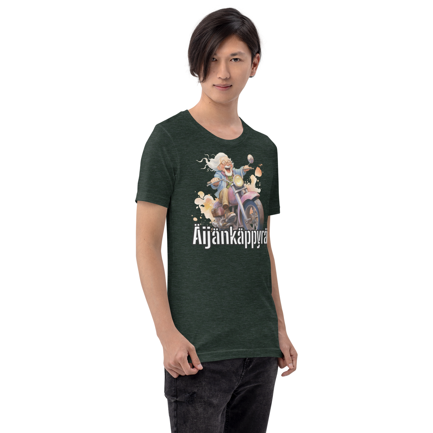 Unisex t-shirt - nerd curl