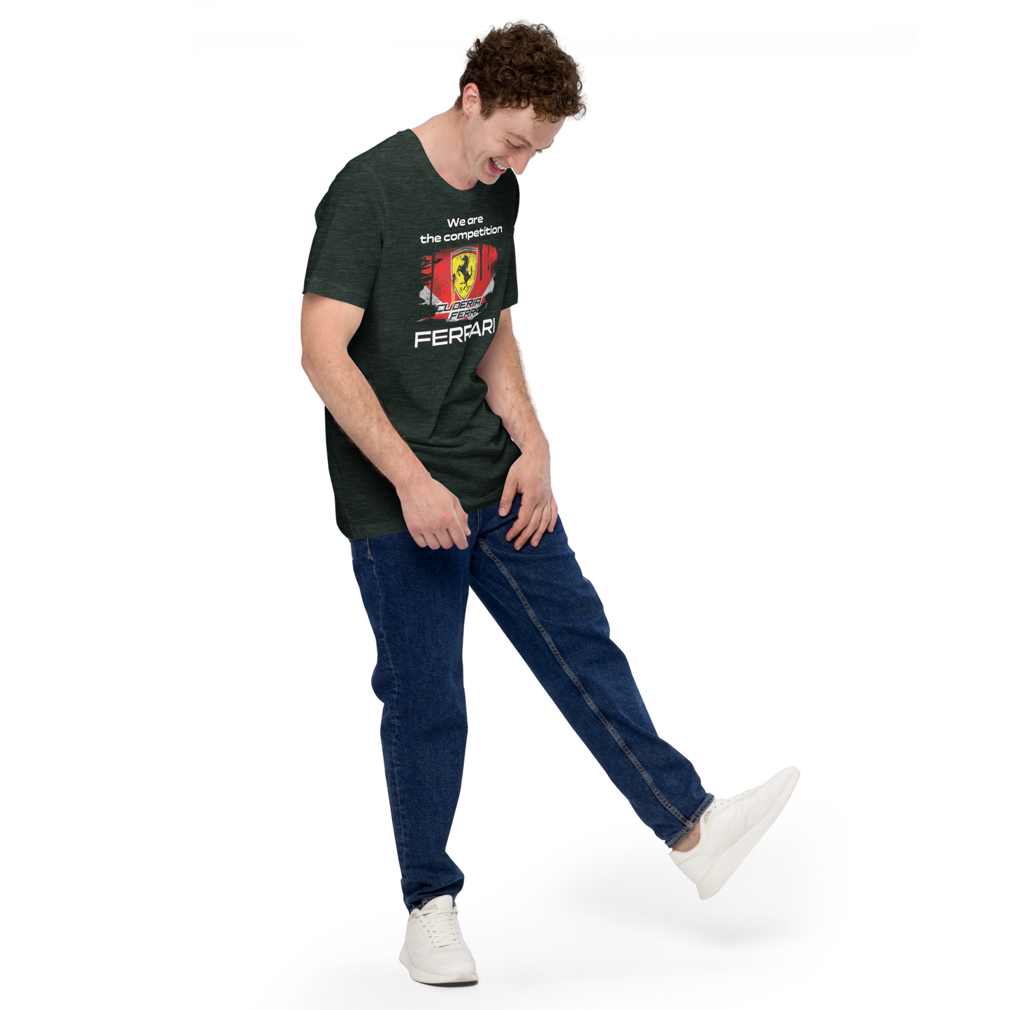 Unisex t-shirt - Ferrari + own text