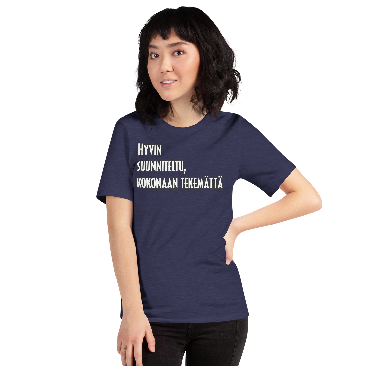 Unisex t-paita - Hyvin suunniteltu, kokonaan tekemättä