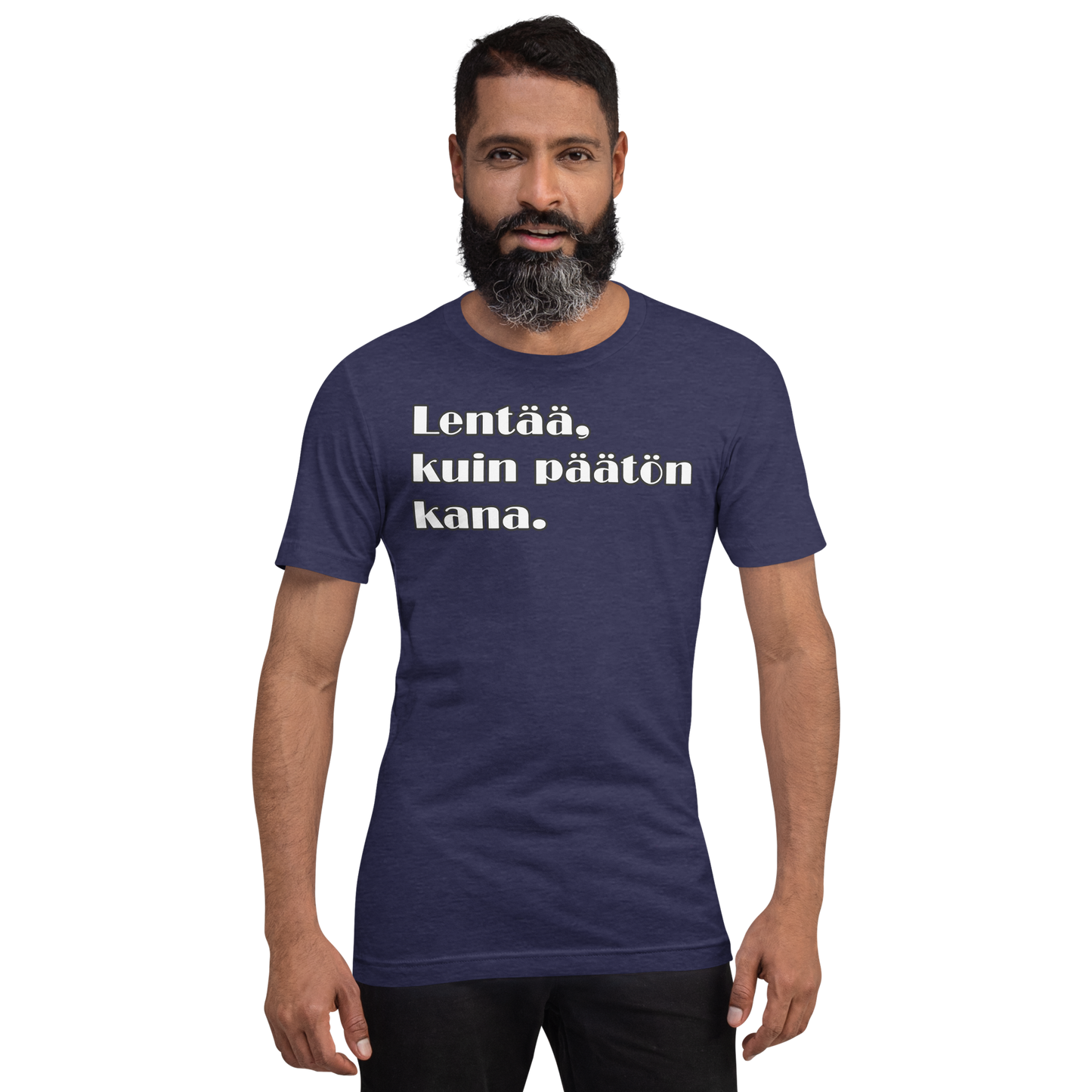 Unisex t-paita - Lentää, kuin päätön kana.