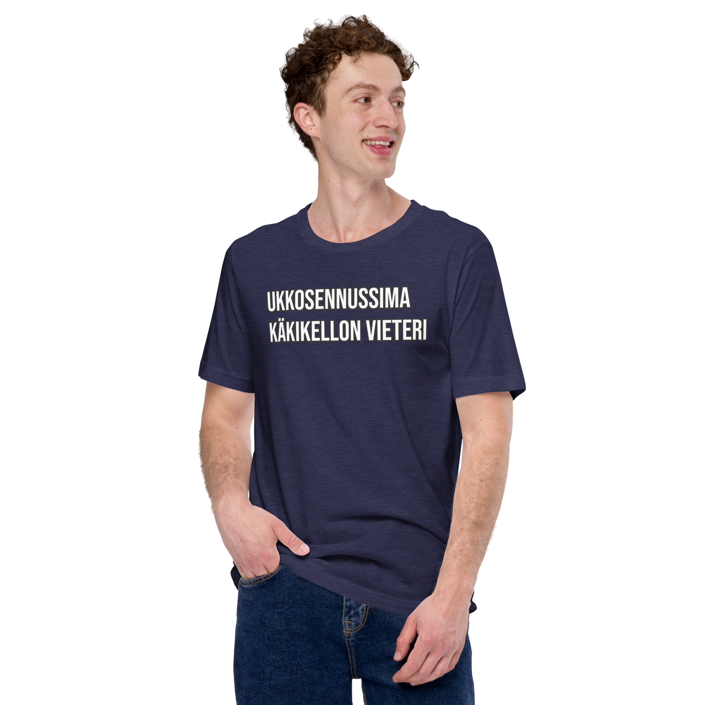 Unisex t-paita - ukkosennussima käkikellon vieteri