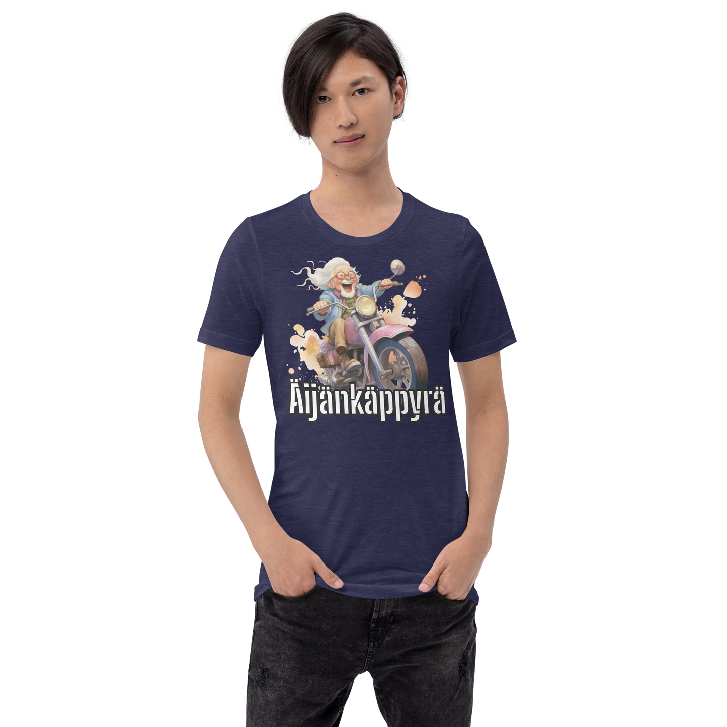 Unisex t-shirt - nerd curl