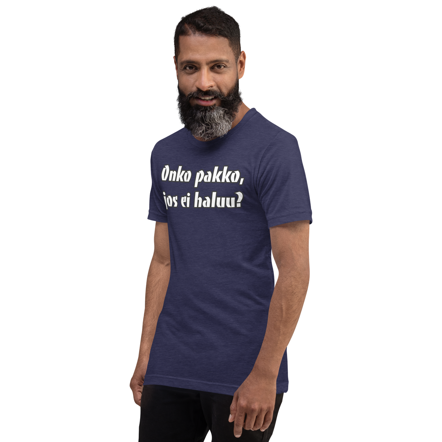 Unisex t-paita - onko pallko jos ei haluu