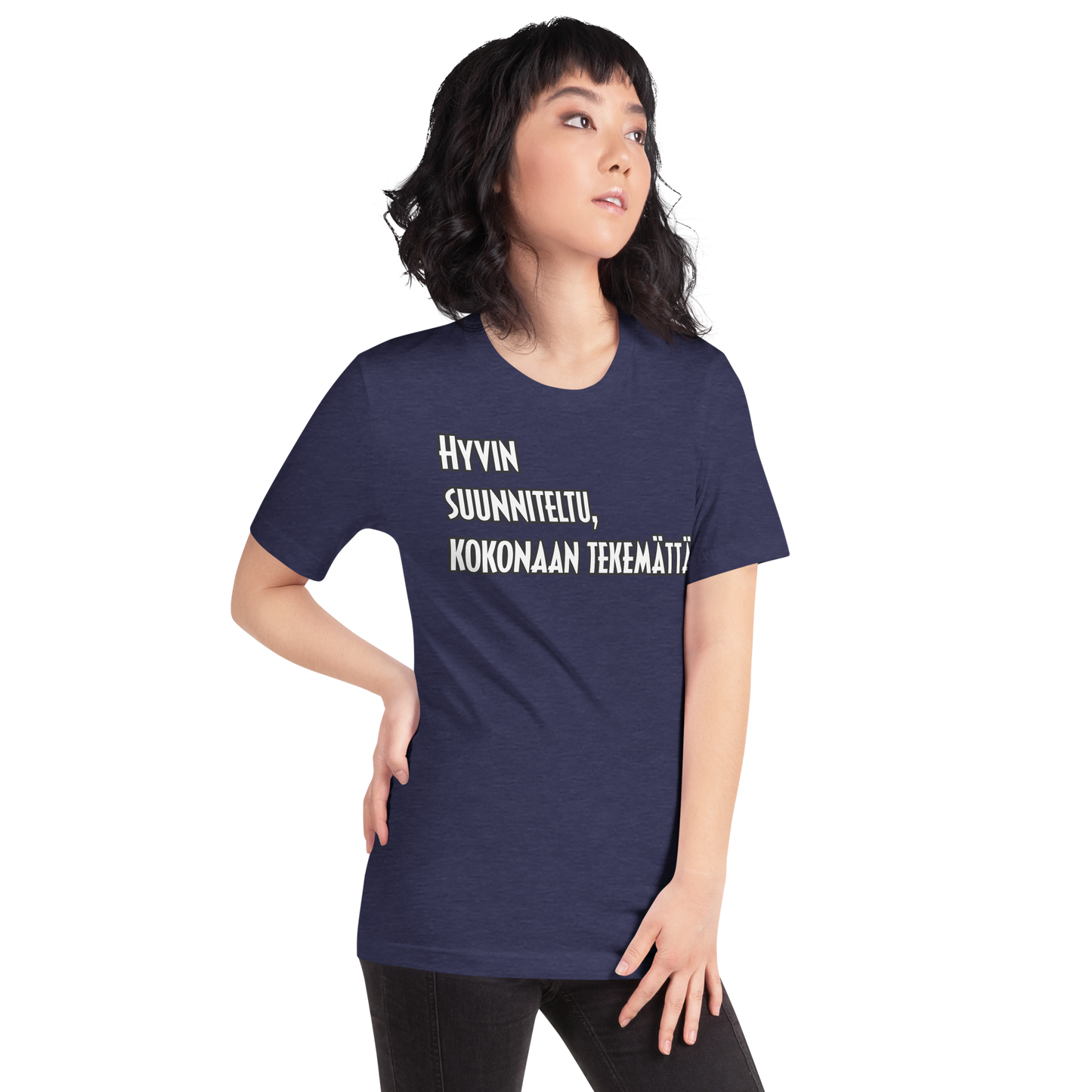 Unisex t-paita - Hyvin suunniteltu, kokonaan tekemättä