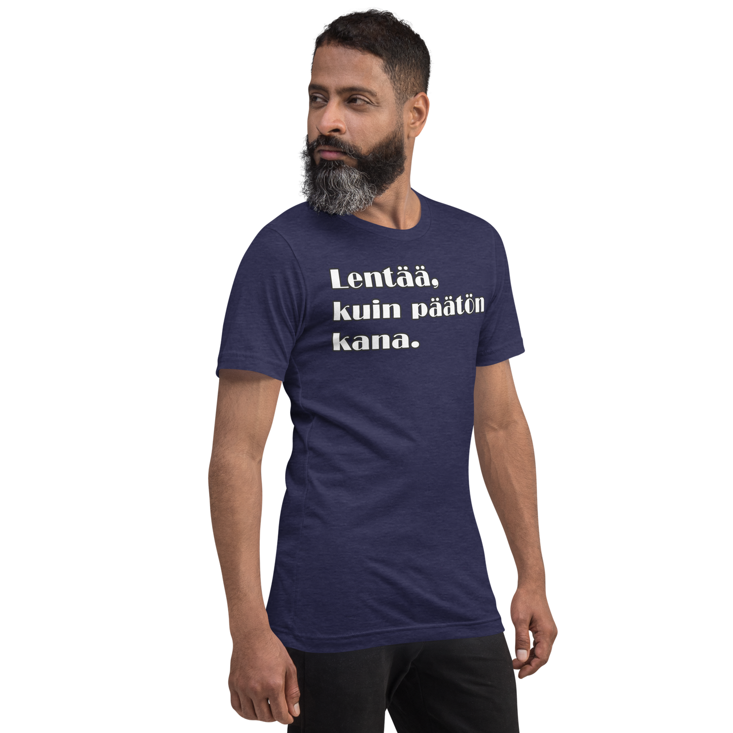 Unisex t-paita - Lentää, kuin päätön kana.
