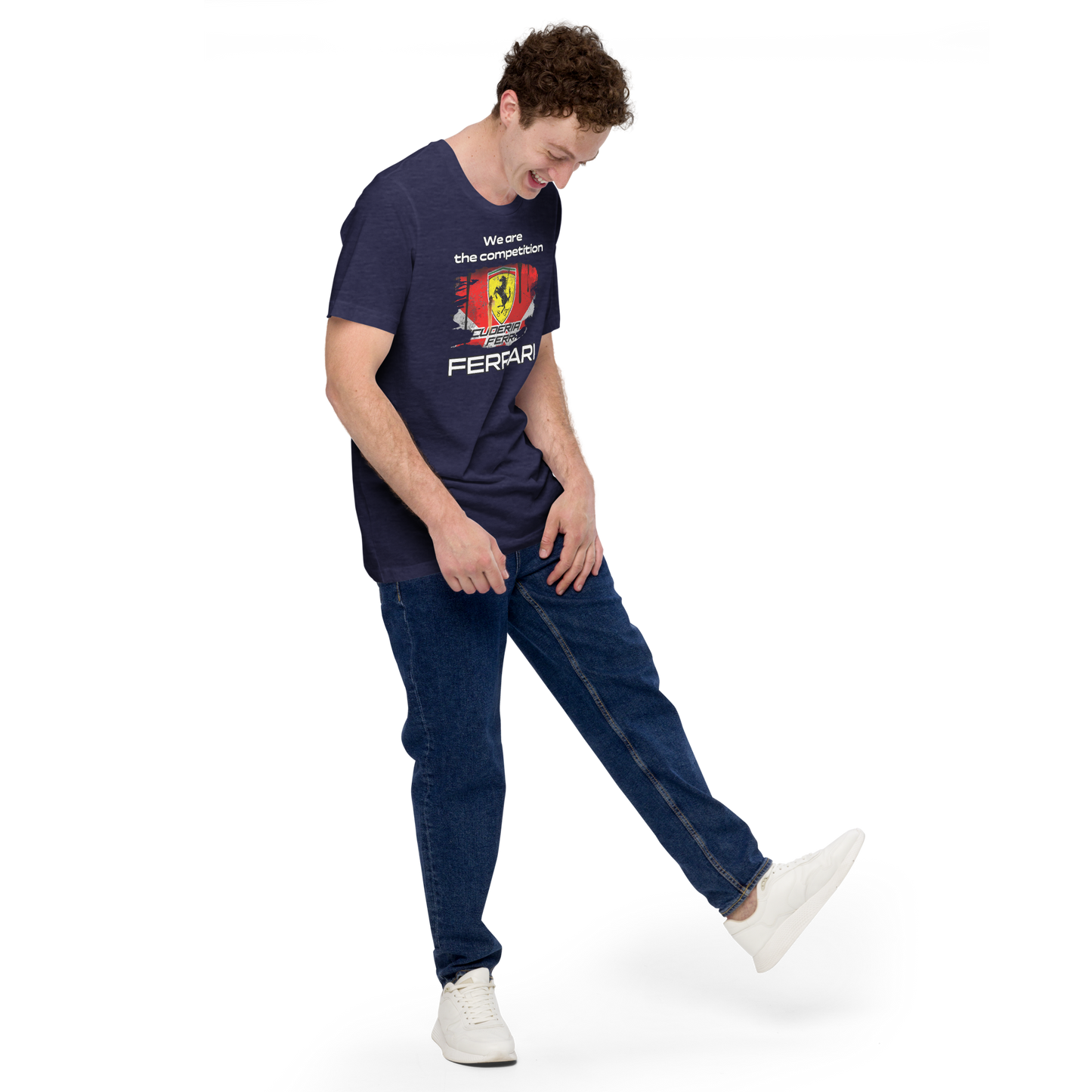Unisex t-shirt - Ferrari + own text