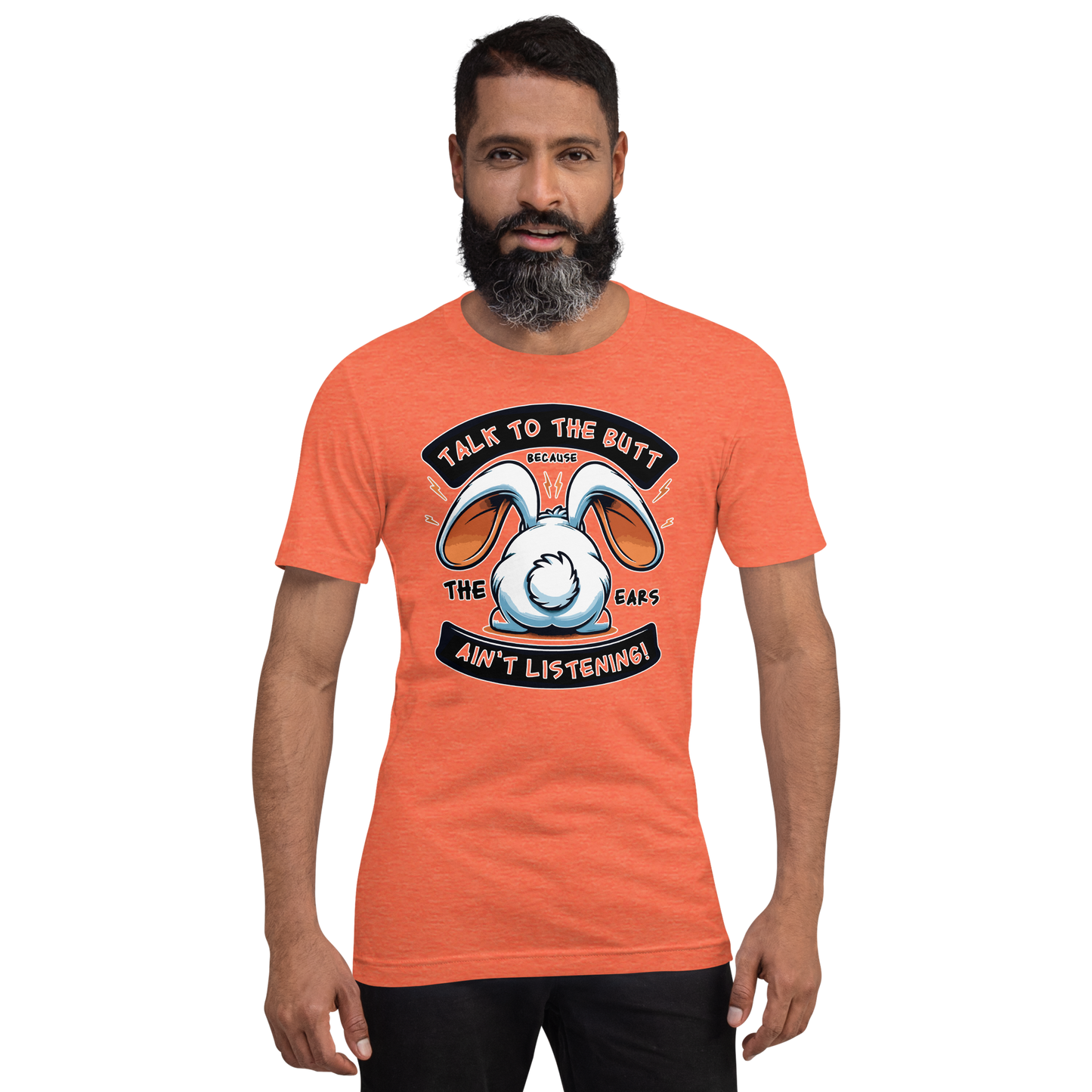 Unisex t-paita puhu pupun pepulle