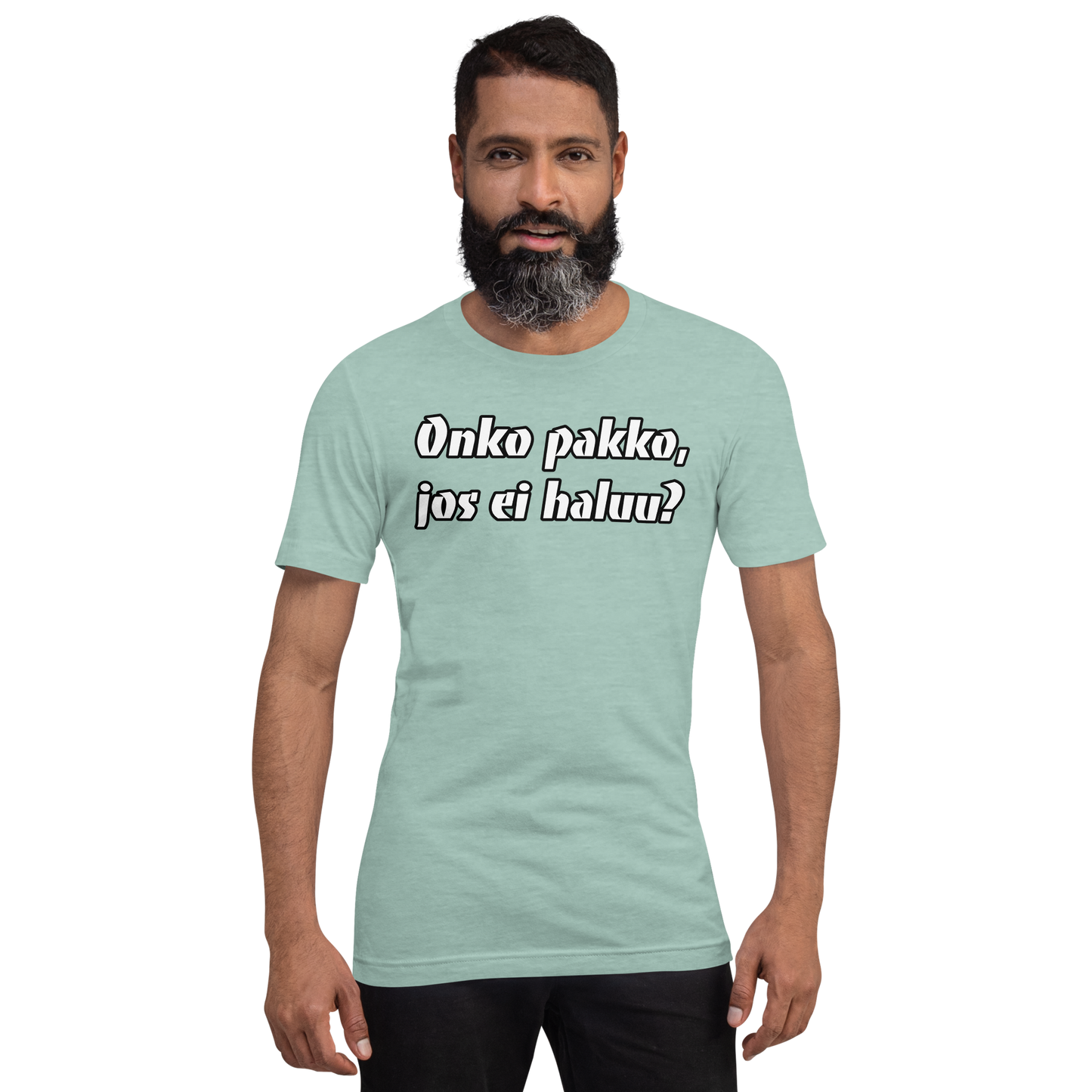 Unisex t-paita - onko pallko jos ei haluu