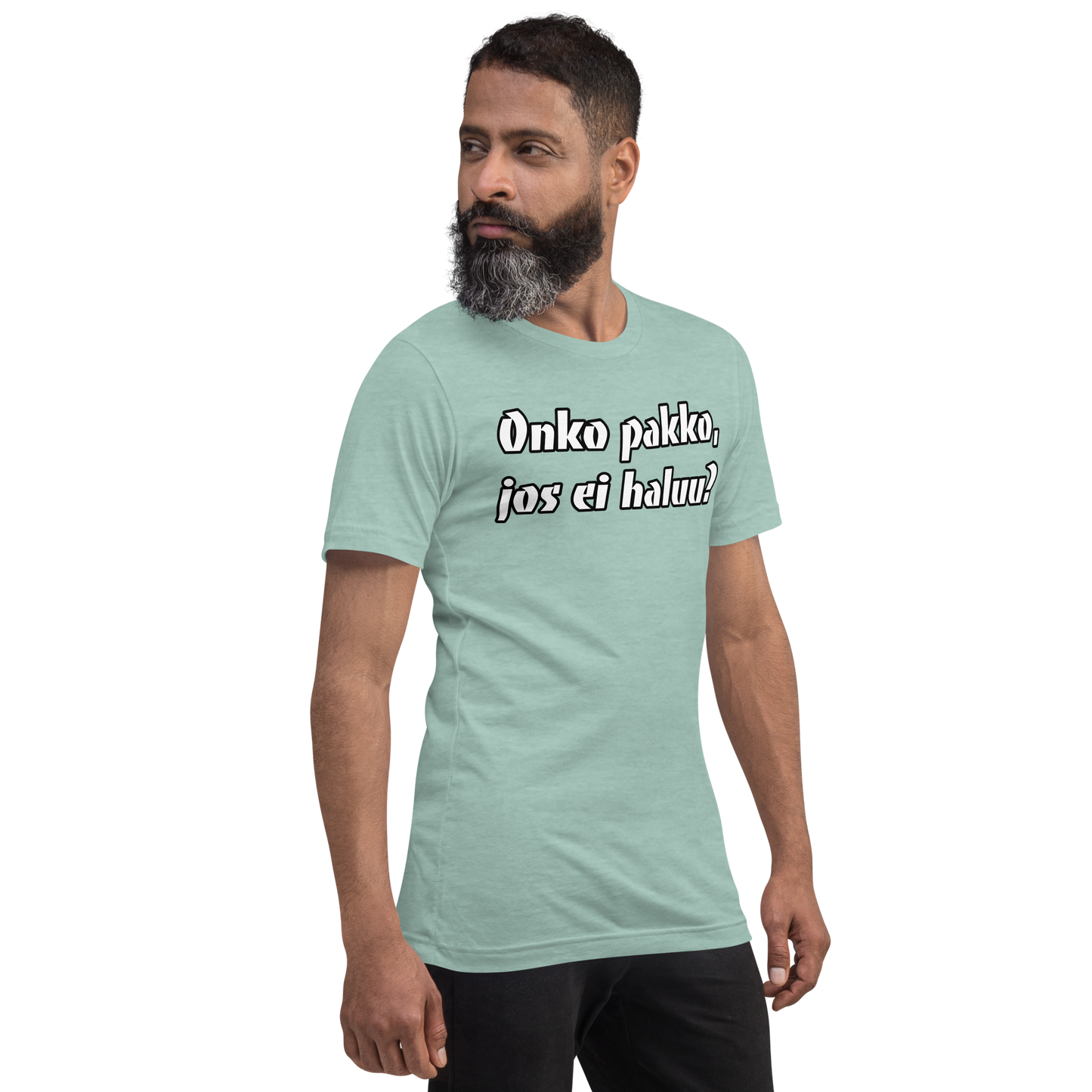 Unisex t-paita - onko pallko jos ei haluu