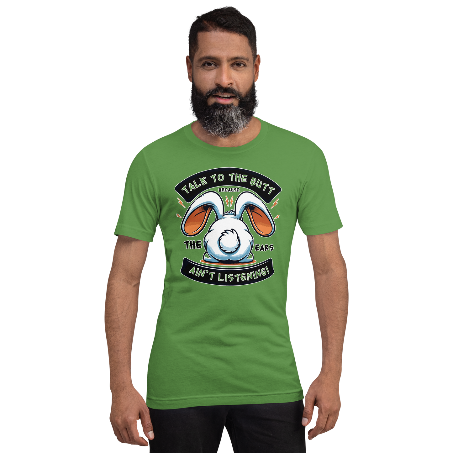 Unisex t-paita puhu pupun pepulle