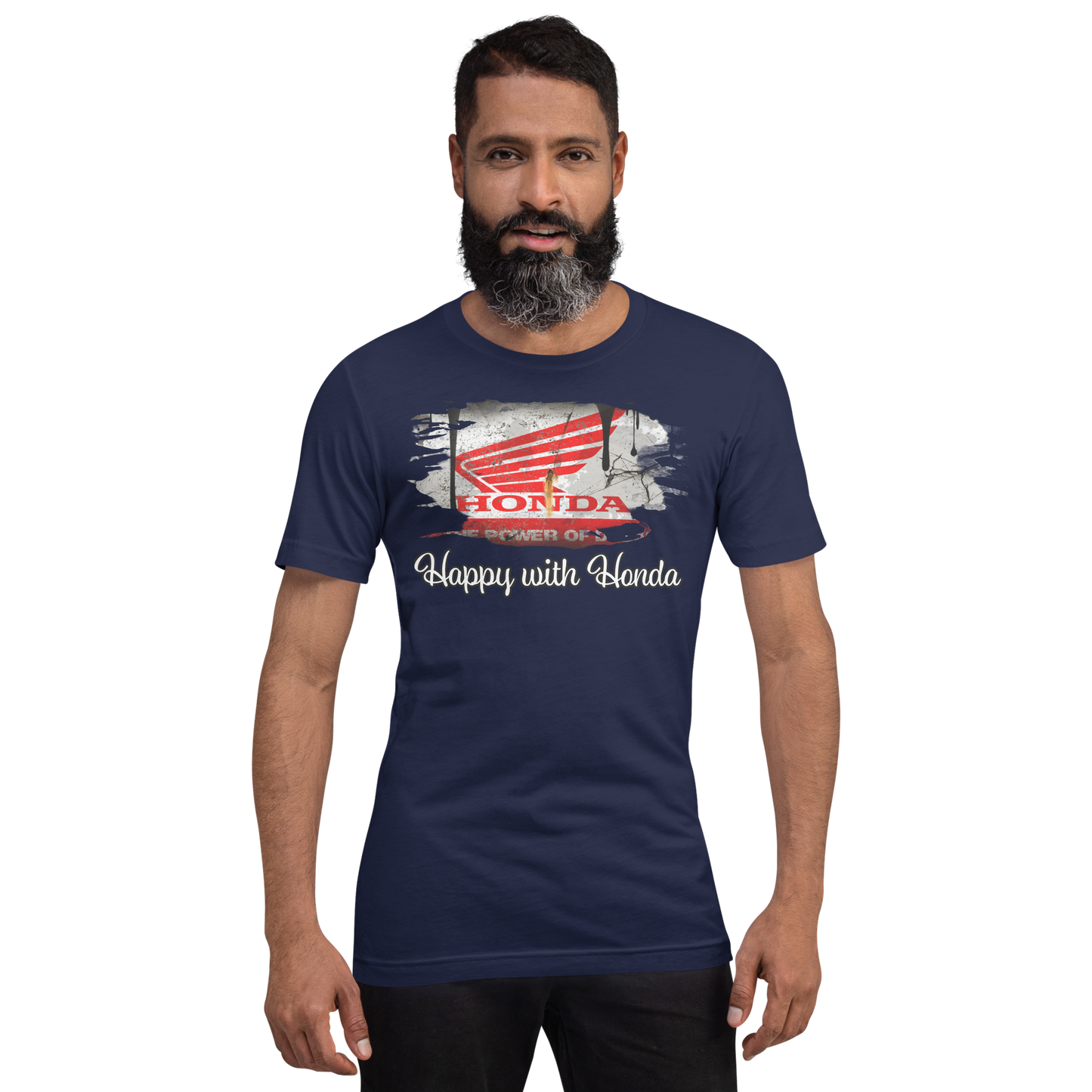 Unisex t-paita - happy with onda