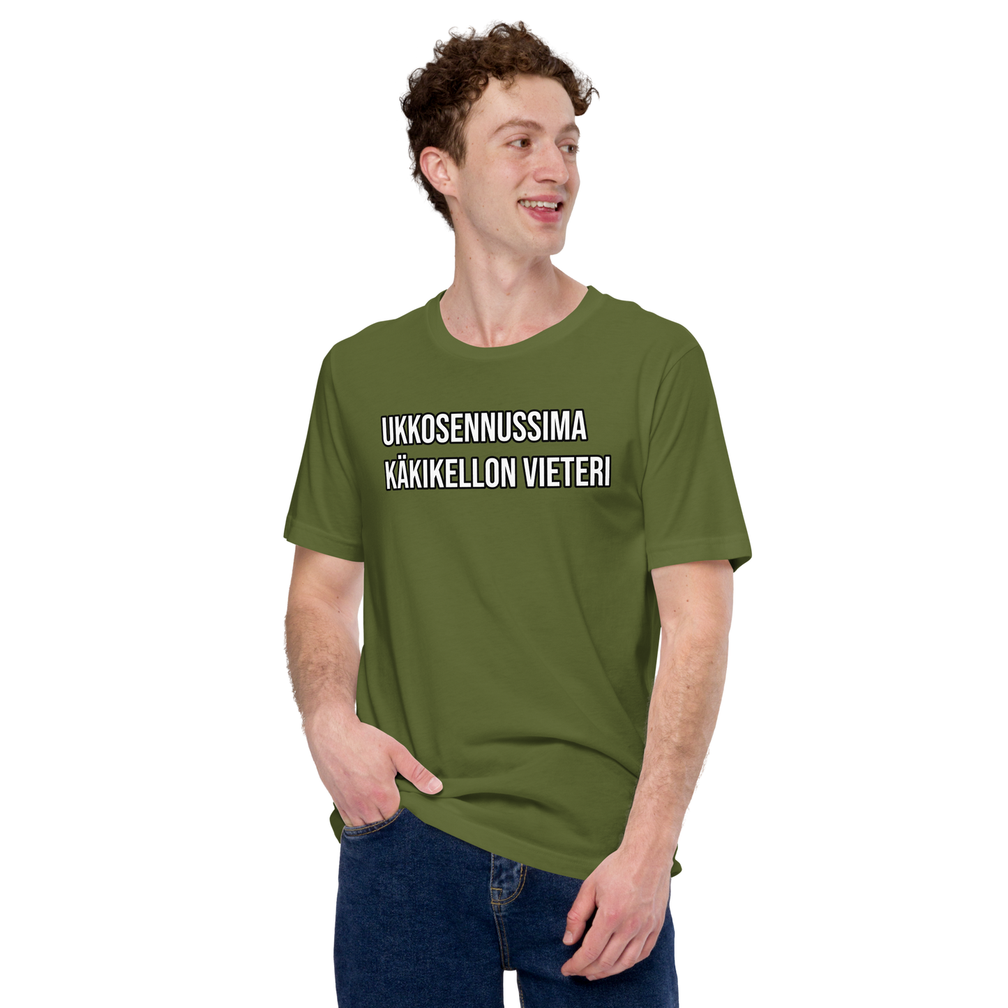 Unisex t-paita - ukkosennussima käkikellon vieteri