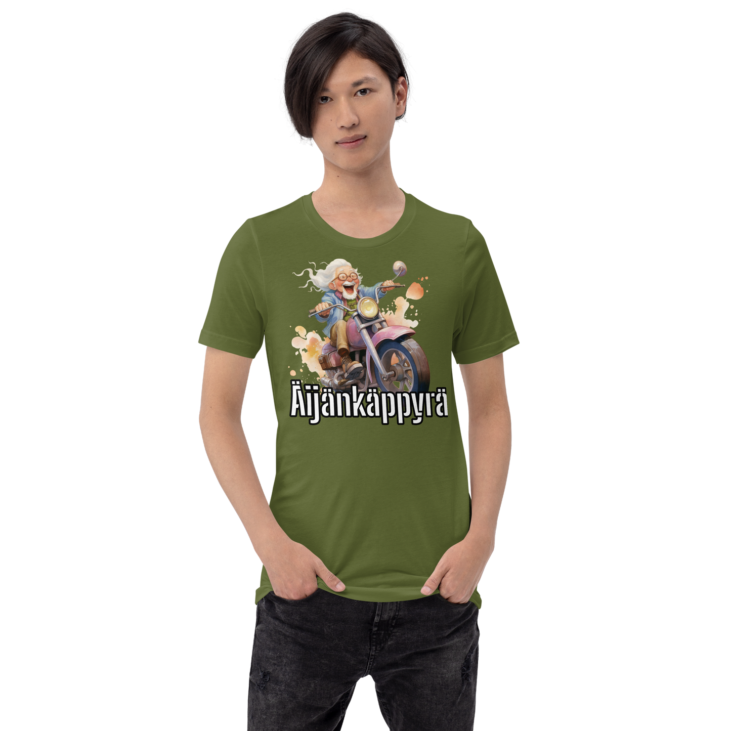 Unisex t-shirt - nerd curl