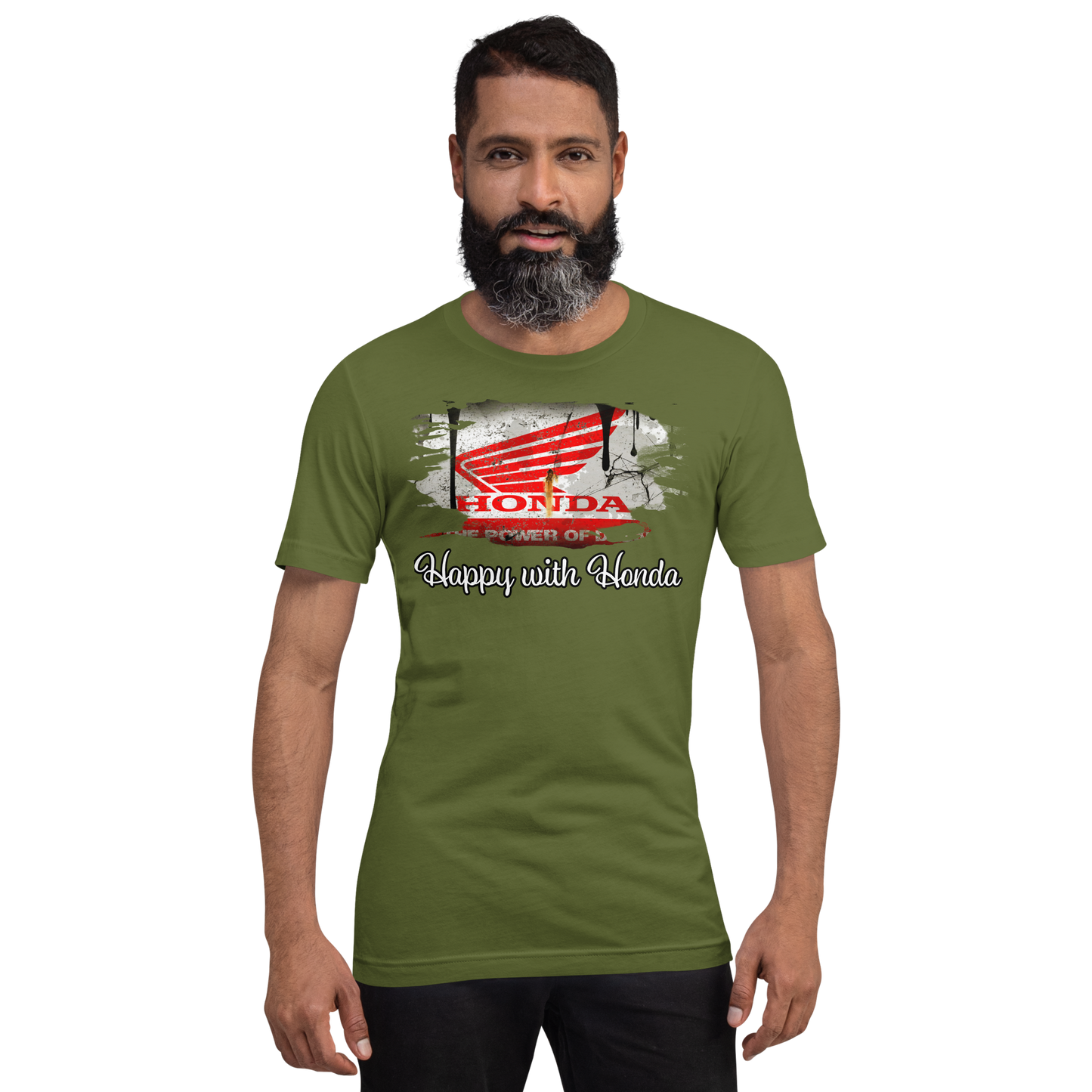 Unisex t-paita - happy with onda