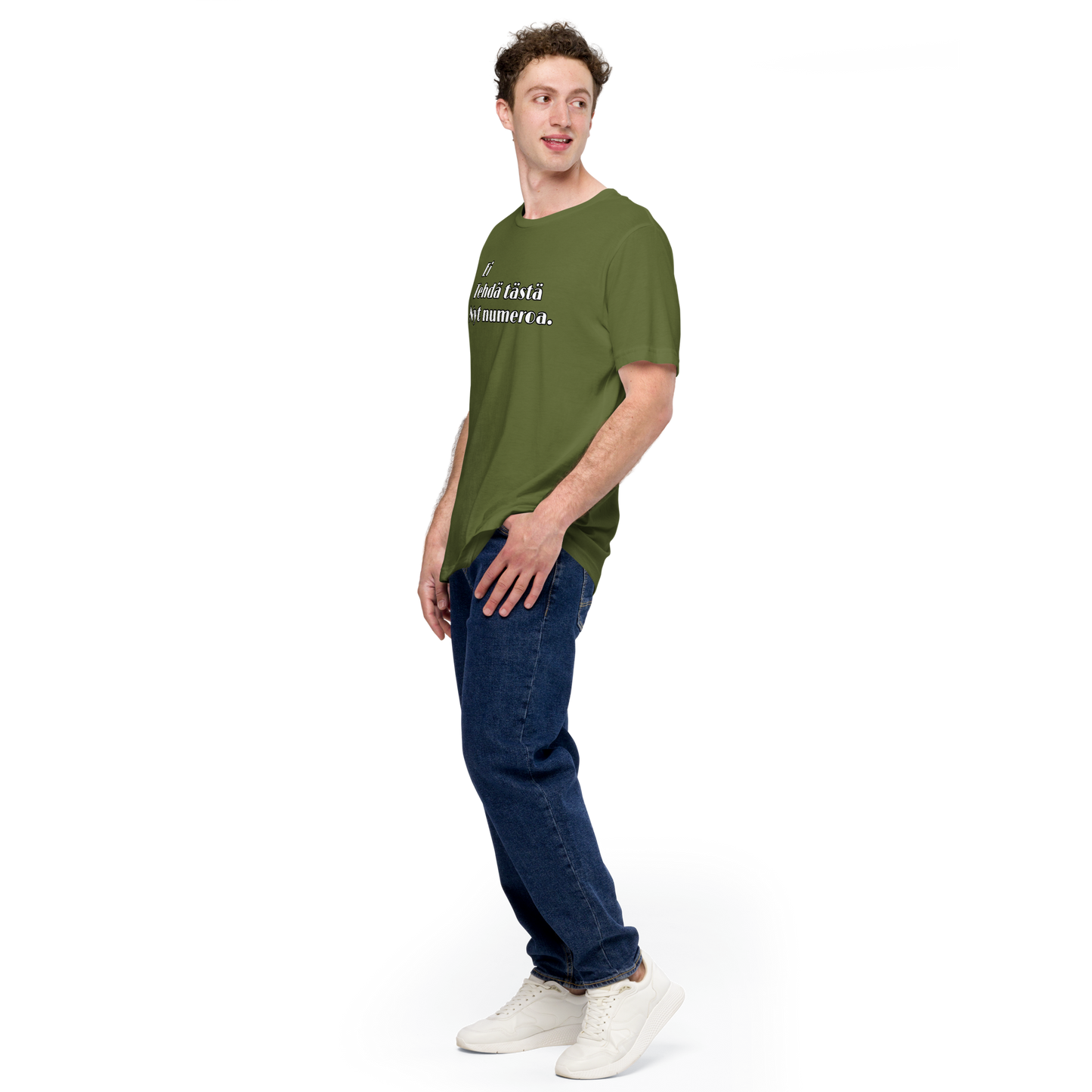 Unisex t-shirt - don't make this a number now