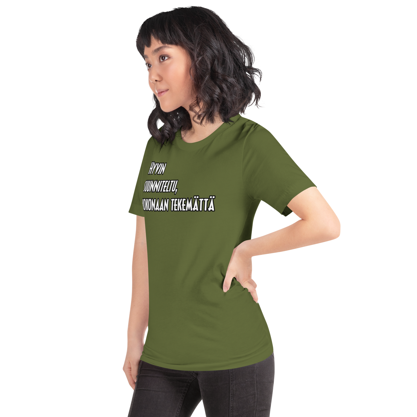 Unisex t-paita - Hyvin suunniteltu, kokonaan tekemättä